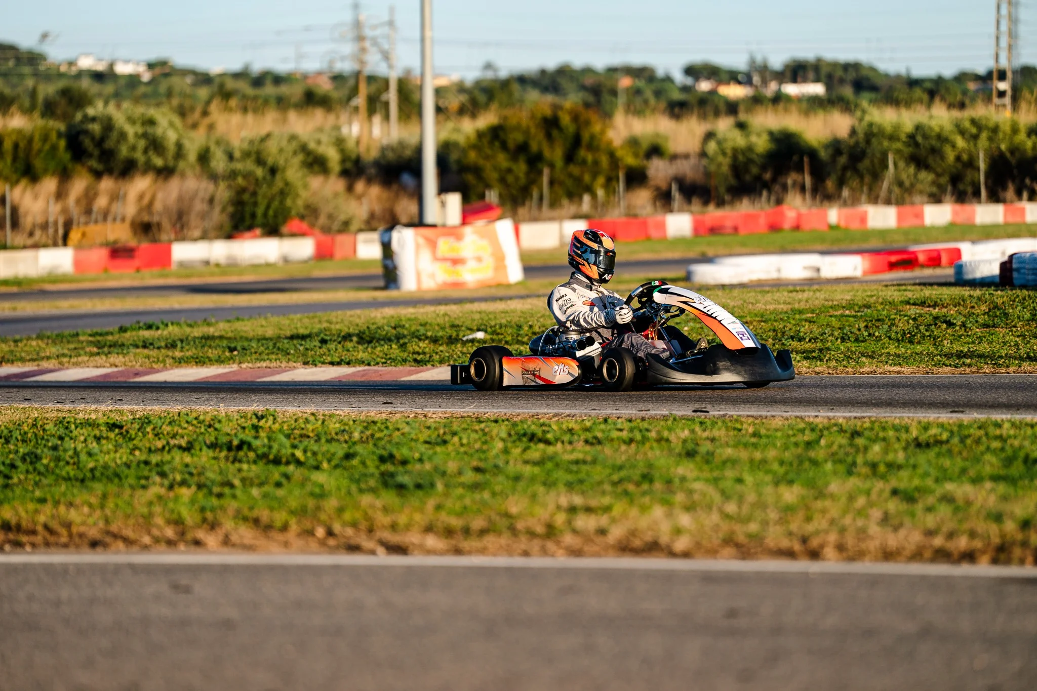 Valdemar Clausen i karting