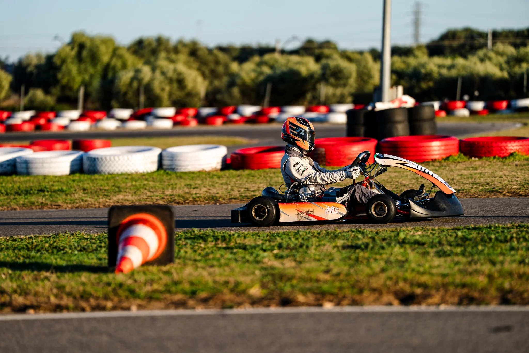 Valdemar Clausen i karting