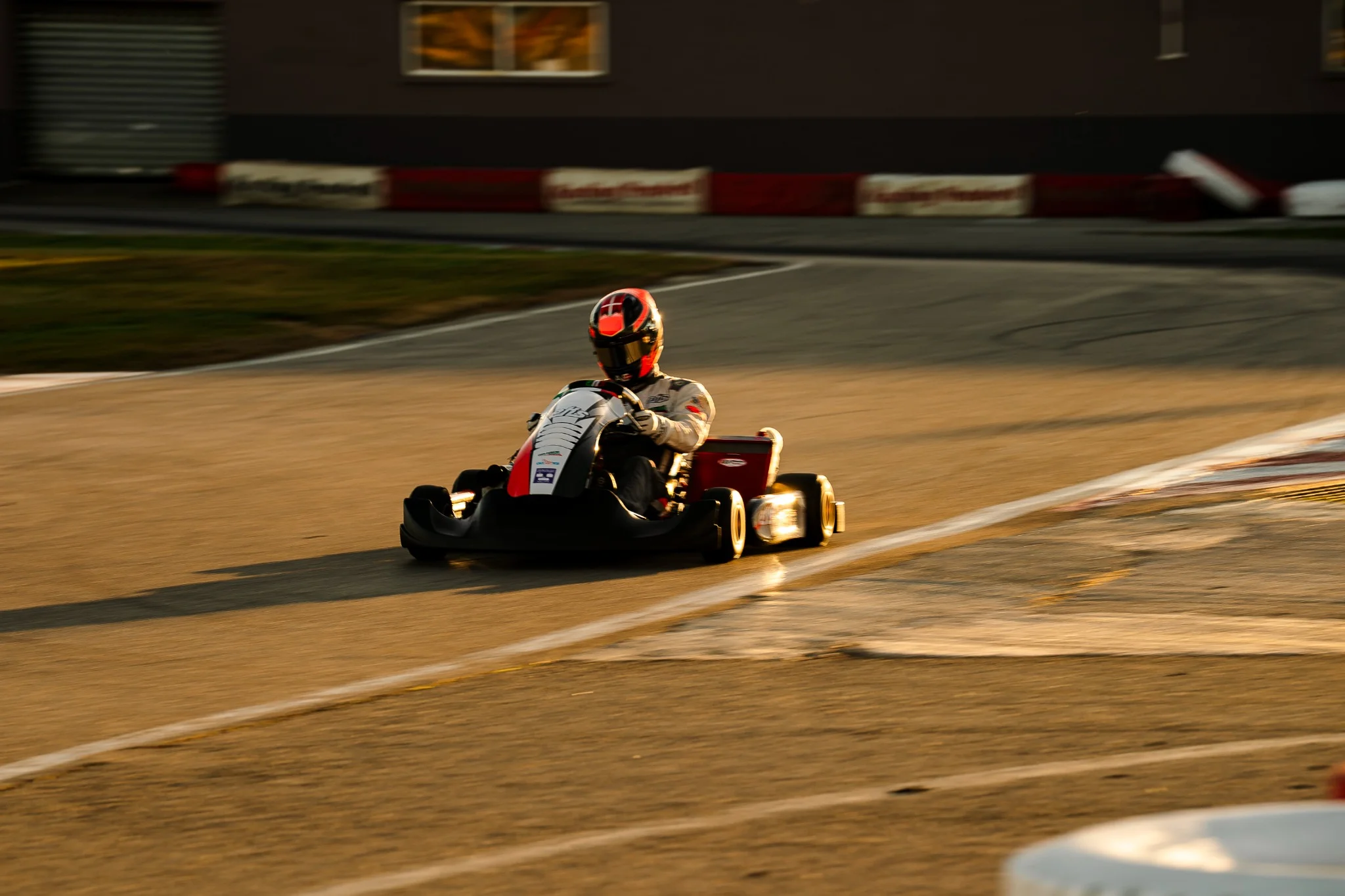 Valdemar Clausen i karting