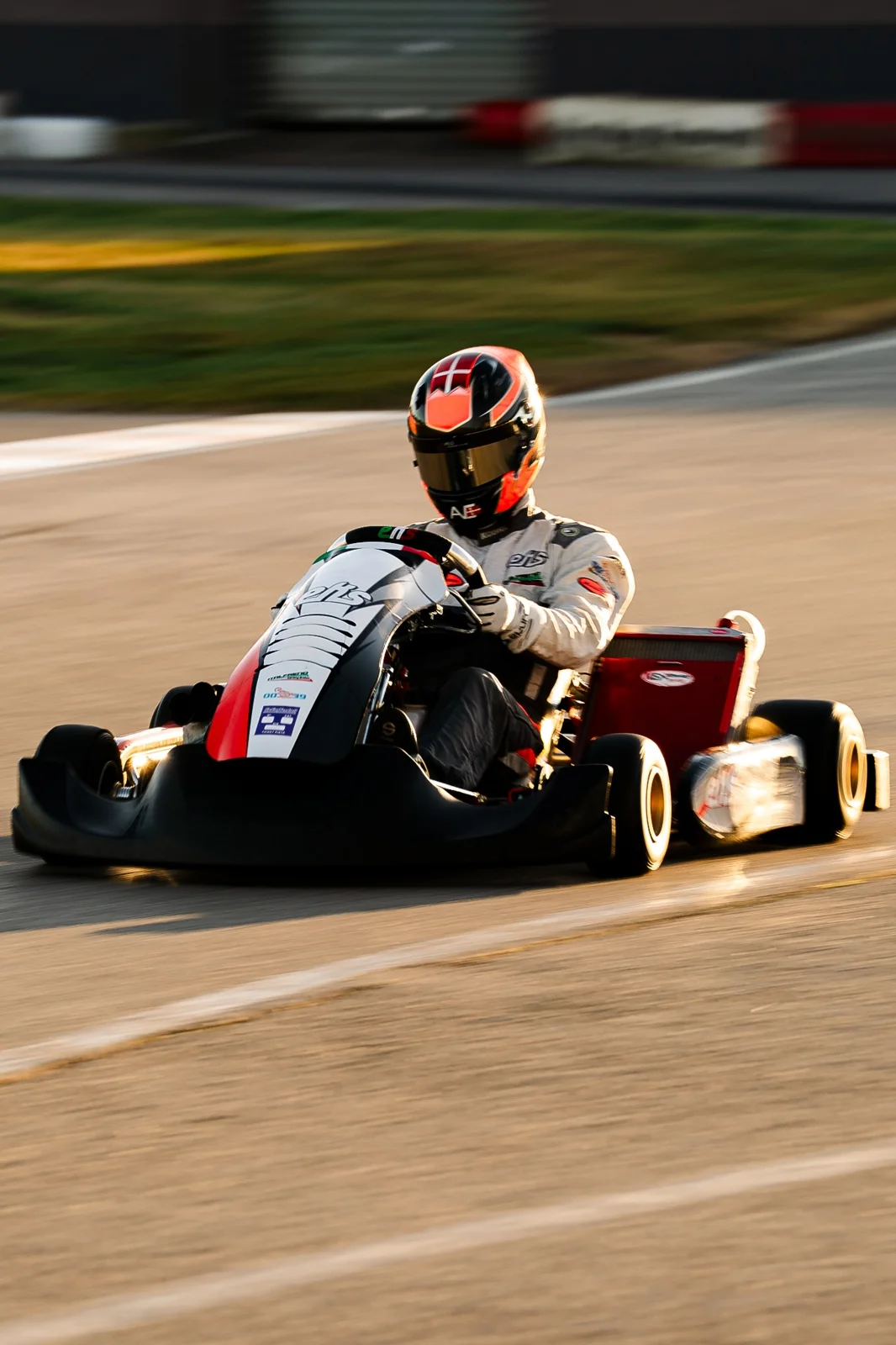 Valdemar Clausen i karting