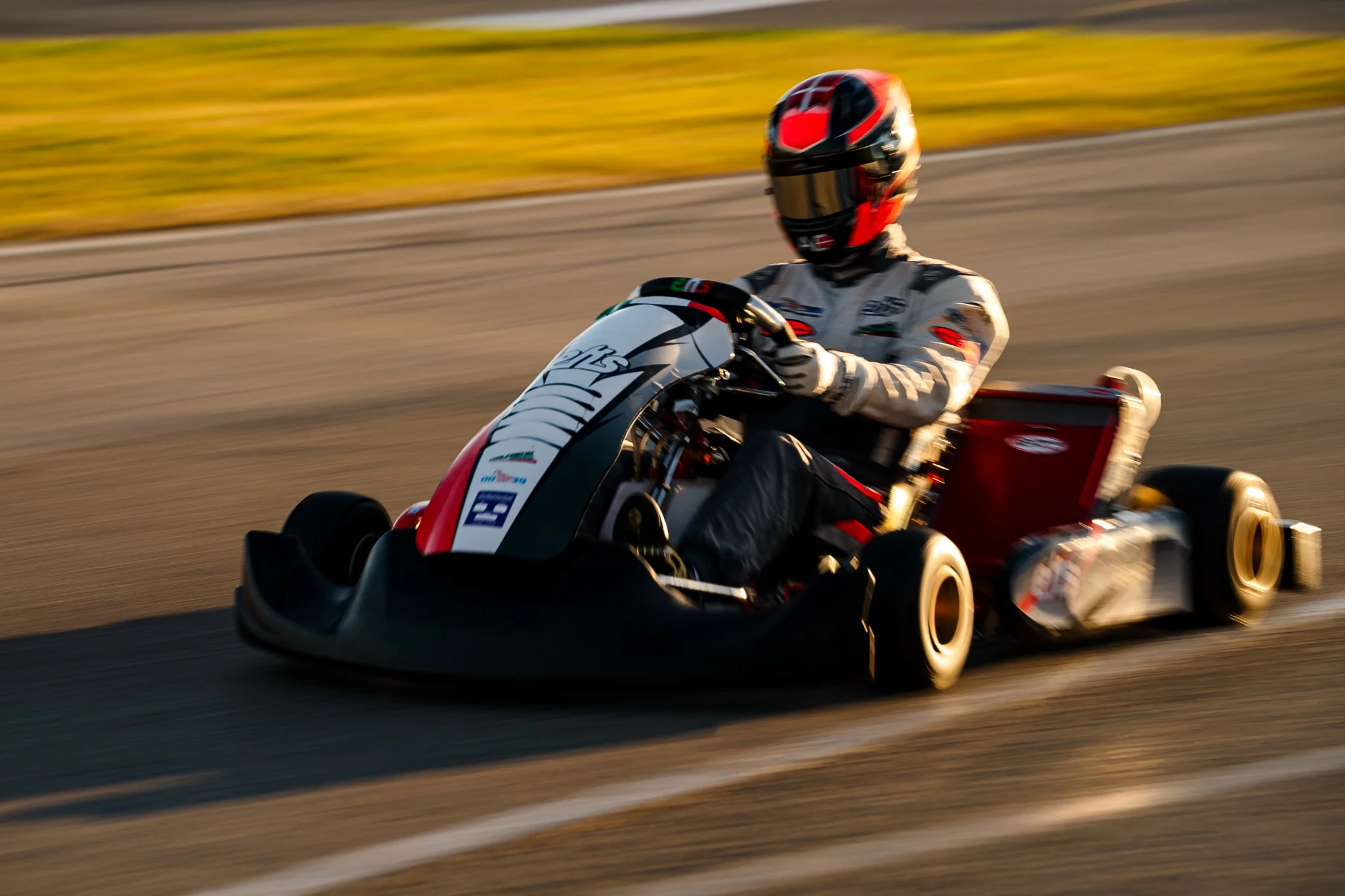 Valdemar Clausen i karting