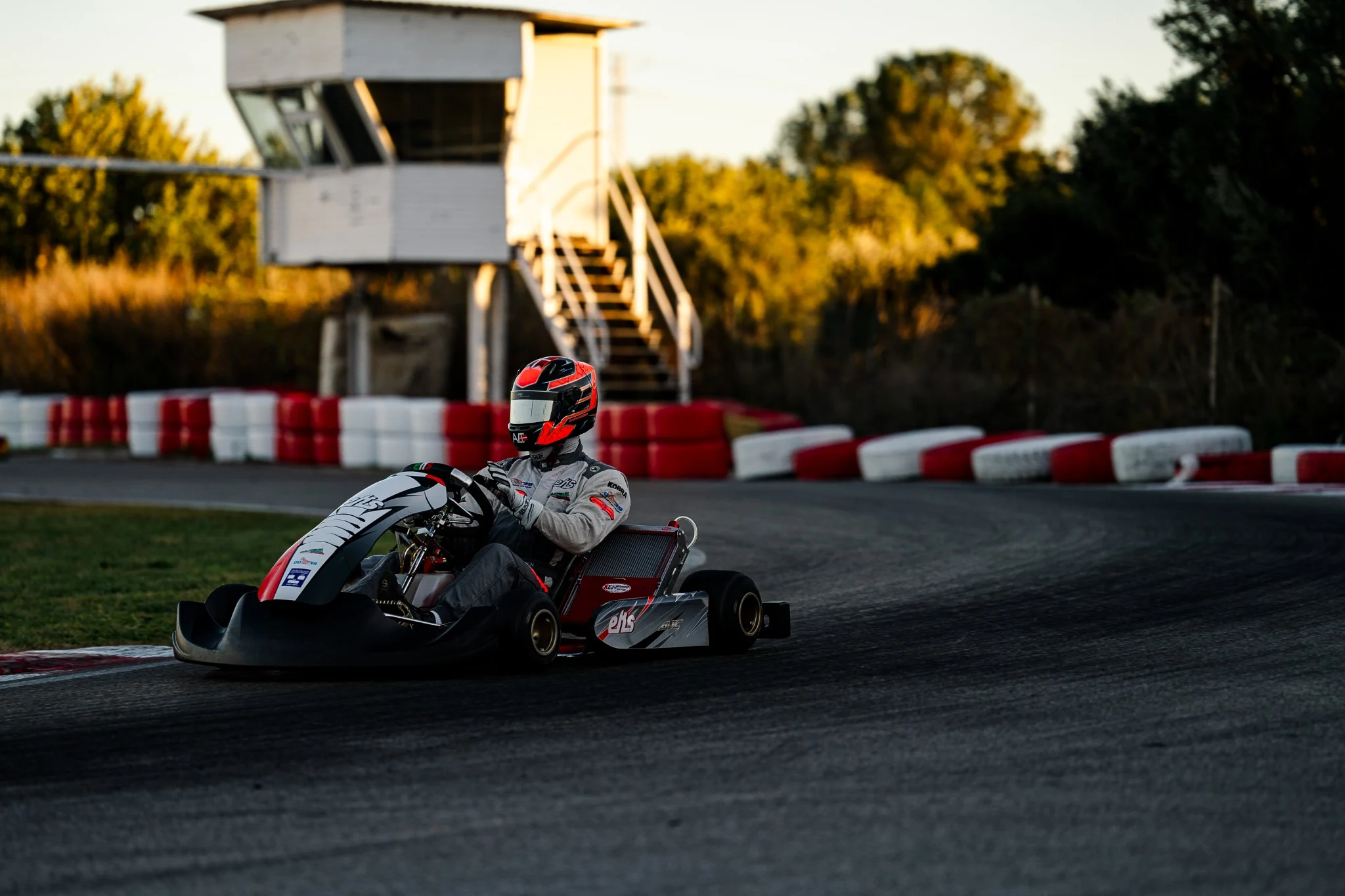 Valdemar Clausen i karting